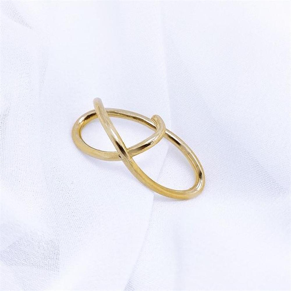 Classic Cross X Long Ear Cuff Bracelet (7831549)