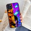 Naruto Uzumaki telefondeksel for iphone 13 12 11 Pro Max Mini XS 8 7 Plus X SE 2020 XR Matt gjennomsiktig deksel