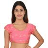 Readymade Desigenr Stitched Blosue Women's Silk Blend Crop Top Choli Dress