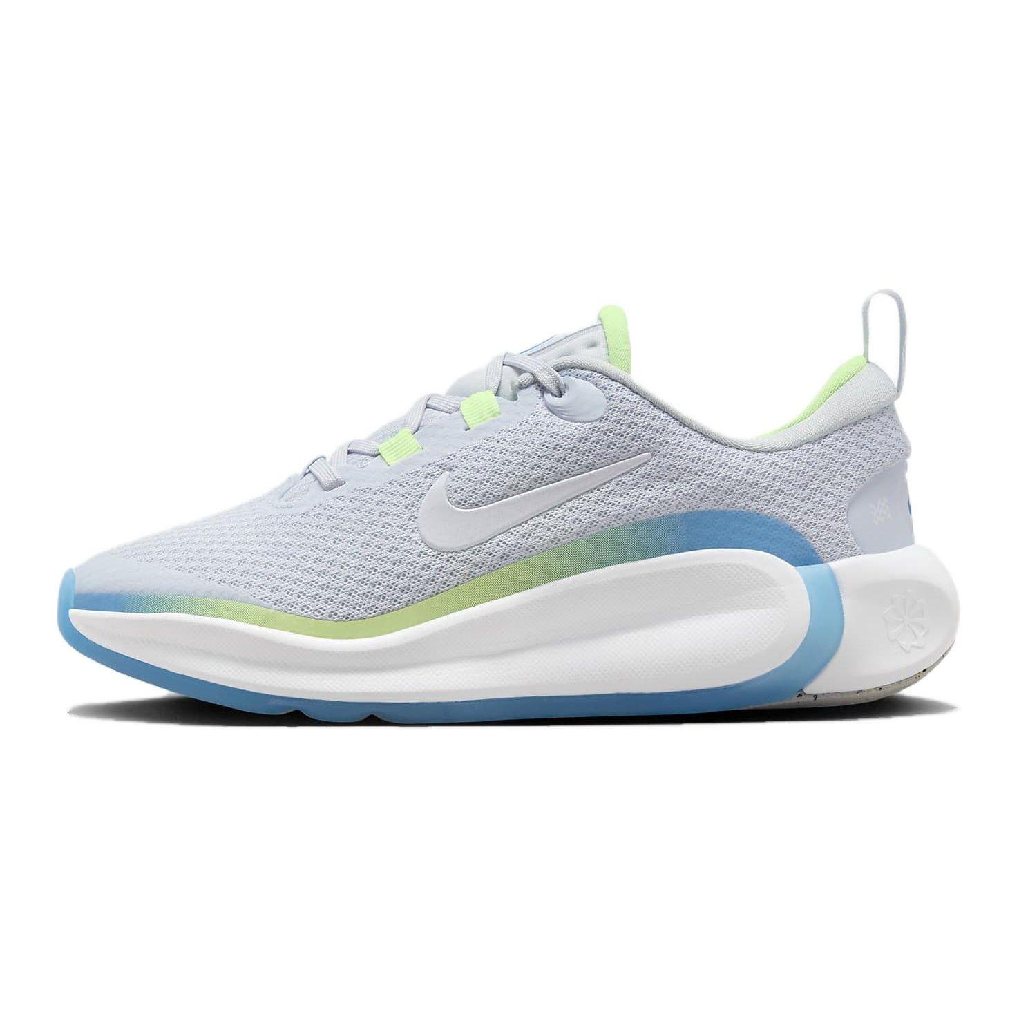 

Детские кроссовки Nike Infinity Flow GS Football Grey Barely Volt Photo-Blue White FD6058-001 40