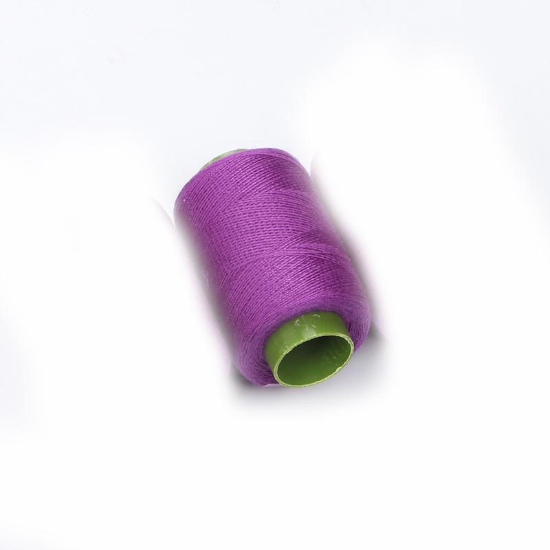 Polyester Sewing Thread Set: White, Black, Colored Threads & Needles for Hand & Embroidery Sewing