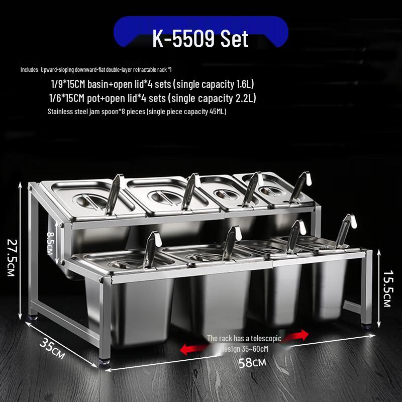 Stainless Steel Seasoning Box Set