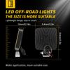 48W Car Work Light 12V Daytime Running Light Bar Offroad Spotlight Signal Lamp For Jeep Truck 4X4 Car SUV ATV Barra LED Headligh