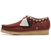 Originals Wallabee Suede Vintage Round Toe Lace-Up Casual Shoes Men Sneaker Brick-Red 26168847
