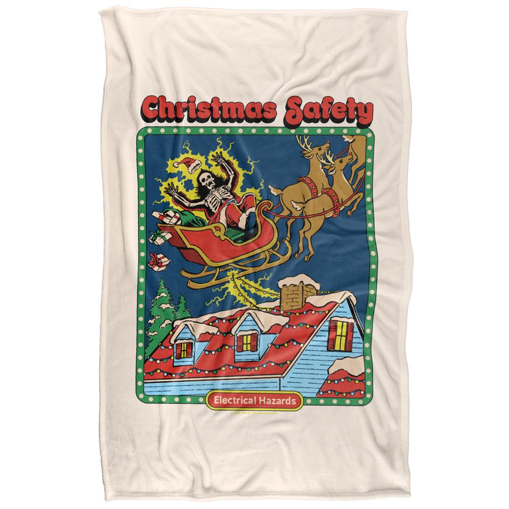 Steven Rhodes Christmas Safety Soft Touch Blanket