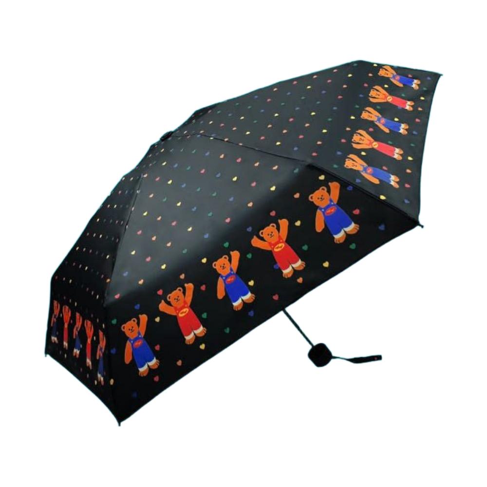 WIGGLE WIGGLE UV Protection Folding Umbrella Sun & Rain Parasol (Smile We Love / Bears)