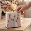 Multi-purpose Desktop Organizer Christmas Theme Wooden Napkin Holder, Decorative Holiday Paper Towel Stand, Gift for Her HD UV Printing Dining