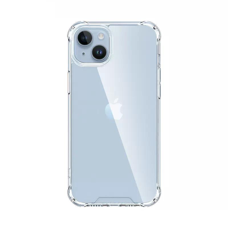 iPhone 15/X/XS/13/17 Pro Max Transparent Anti-Drop Acrylic Case