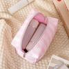 Large Capacity Handheld Makeup Bag Portable Minimalist Style Cosmetic Storage Bag Oxford Cloth Travel Design Wash Bags
