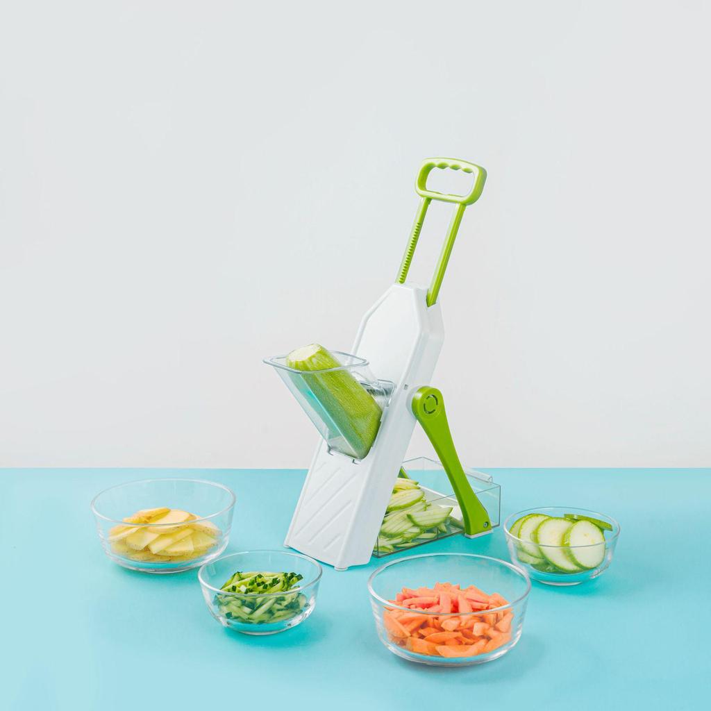 Multifunctional Kitchen Vegetable Cutter & Slicer Press-type Shredder Grater