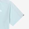 The North Face White Label Hybrid Waffle Short Sleeve Round Tee Light Blue Nt7ur15l