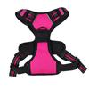 Dog Harness Reflective Adjustable Breathable Nylon Dog Training Harness Vest for Pet Supplies Rose