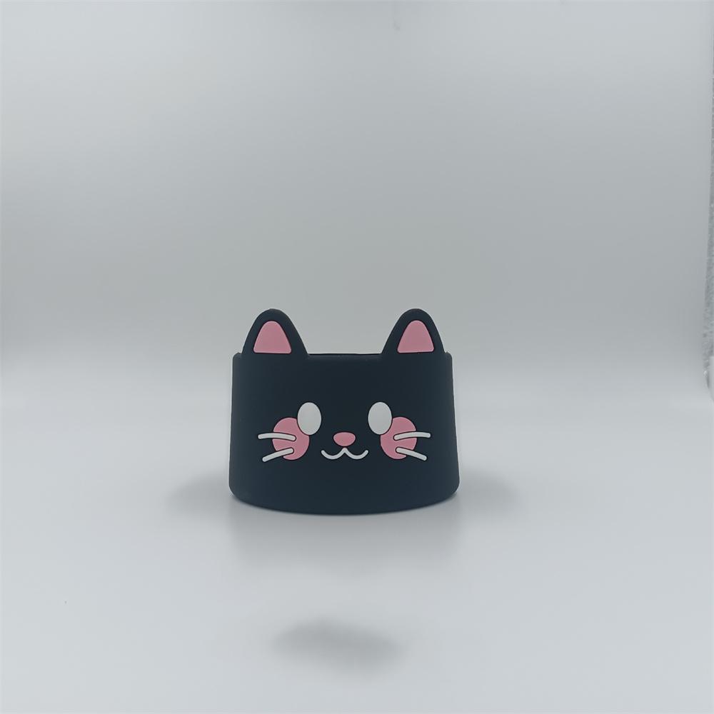 Kreskówkowy Zwierzęcy Silikonowy Rękaw Ochronny na Butelkę na Wodę Ochraniacz Spodu Butelki Pokrowiec na Kubek Do Stanley Tumbler Butelka Szklana Kubek