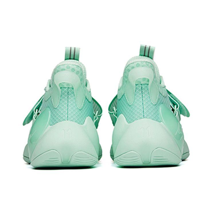 Anta Water Flower 3 Shock Absorption Non-Slip Wear-Resistant Breathable Low-Top Basketball Shoes Men Sneakers Lime-Soda 112121604S-4