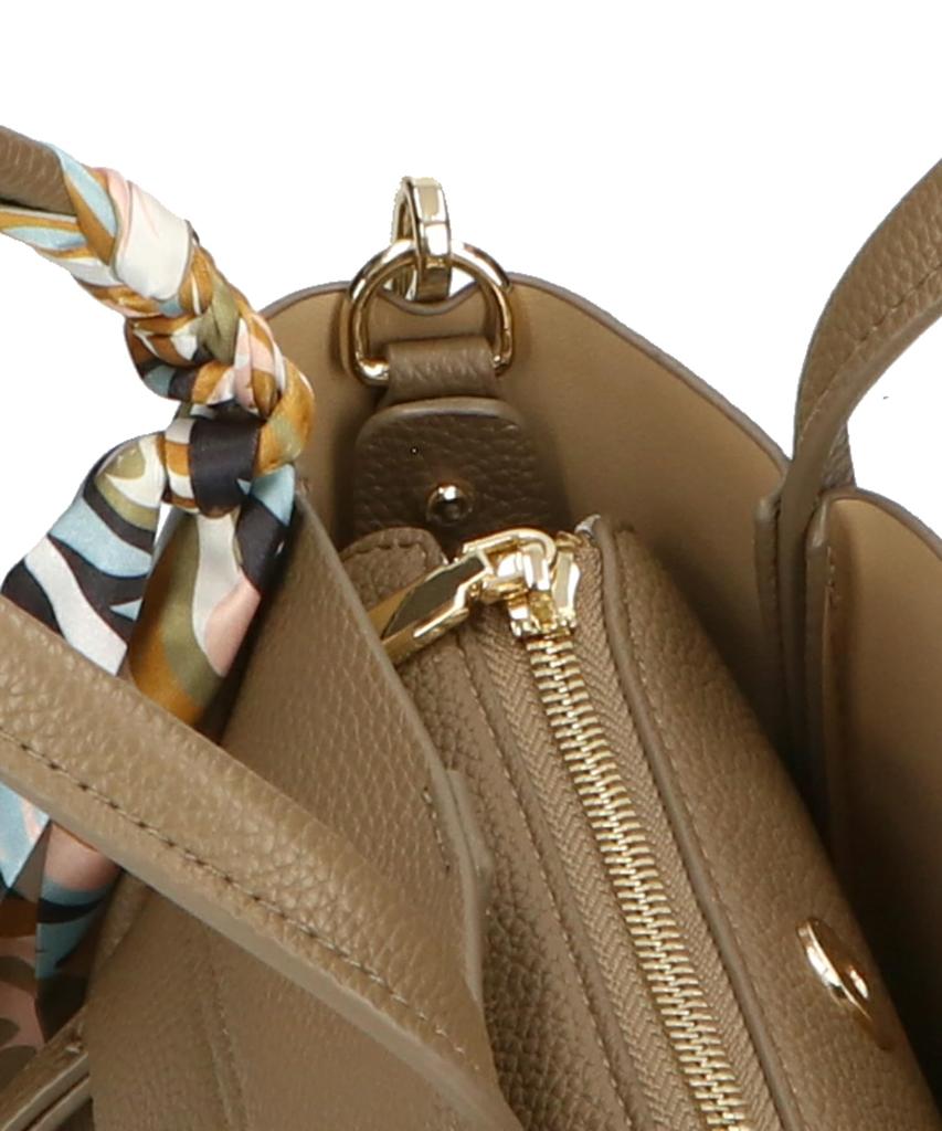 Torebka Torebka ze Szalikiem Torba na Ramię Kieszeń 2WAY Miękki Kość Słoniowa [Oriental Traffic] Damska Torba-w-Torbie Lekka/BA-209 BA-209