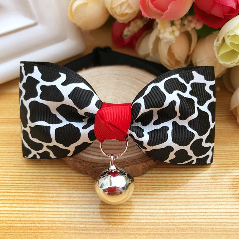 Pet Dog Cat Bow Tie Collar Fashion Pet Bows Cat Ties Bowties Neckties Bell Collar Small Dogs Accessories Puppy Grooming Supplies