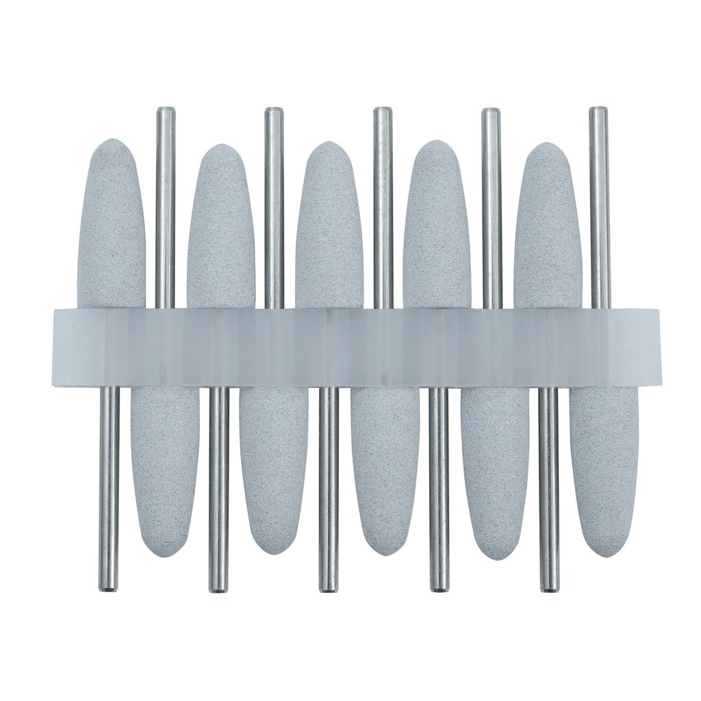 10Pcs/Lot 2.35mm Dental Silicone Rubber Polishers Burs Grinding Heads HP Shank Drill Rotary Teeth Whitening Dentist Tool