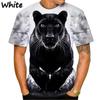 New Hot Sale Panther 3D Print T-Shirts Men Women Fashion Casual Short Sleeve T Shirt Oversized Harajuku Tees Tops Kids Clothing