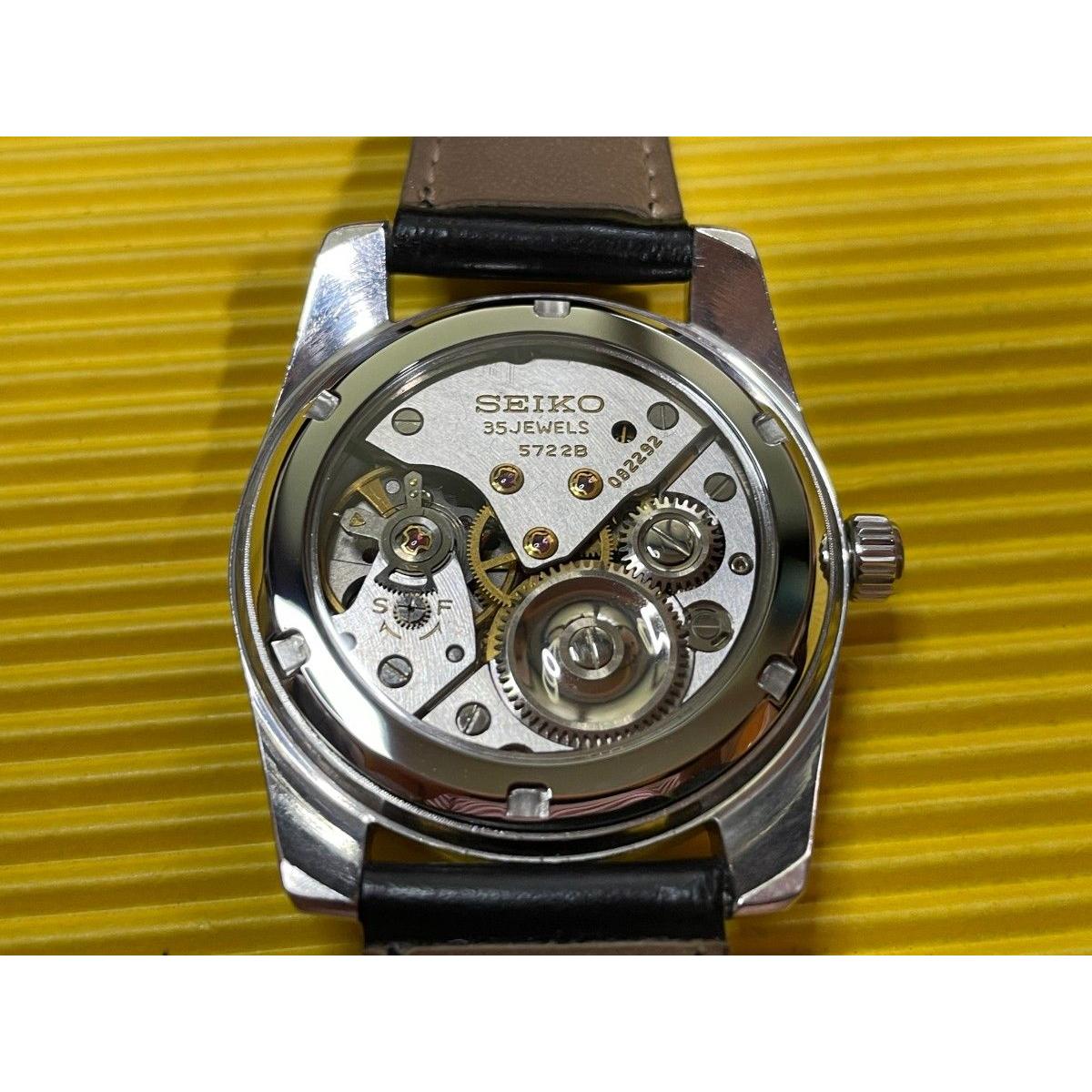 Used See-through back sapphire crystal SEIKO for Grand Seiko 57GS 5722-9990