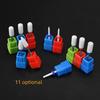 New Ceramic Nail Drill Bit Electric Nail Files Milling Cutter for Manicure Pedicure Nail Accessoires Tool Remove Nail Po