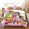 Kaichou Wa Maid-sama Bedding Set Duvet Cover Bed Set Quilt Cover Pillowcase Comforter King Queen Size Boys Adult Home Textile