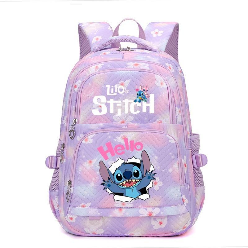 Cute Cartoon Print Large Capacity Primary And Secondary School Schoolbag Trendy Backpack Lightweight Fashion Backpack