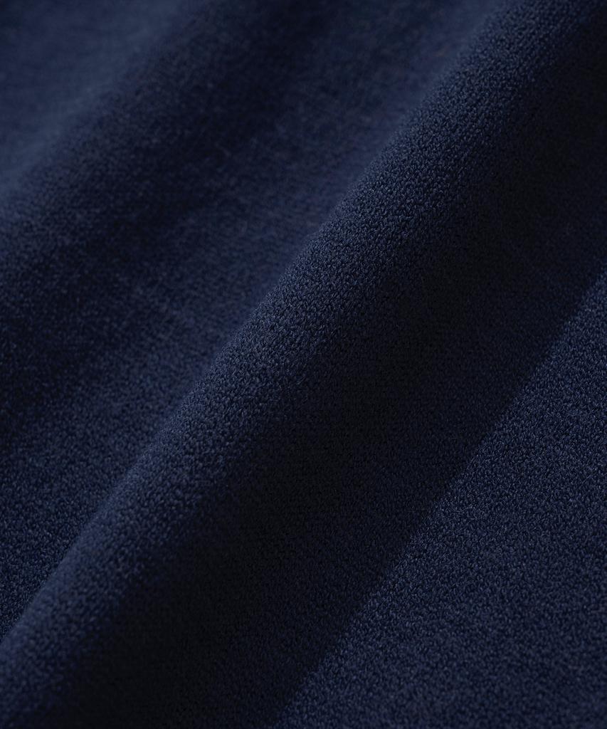 KNITTED (W) Basic Essential Washable Round Knit Navy