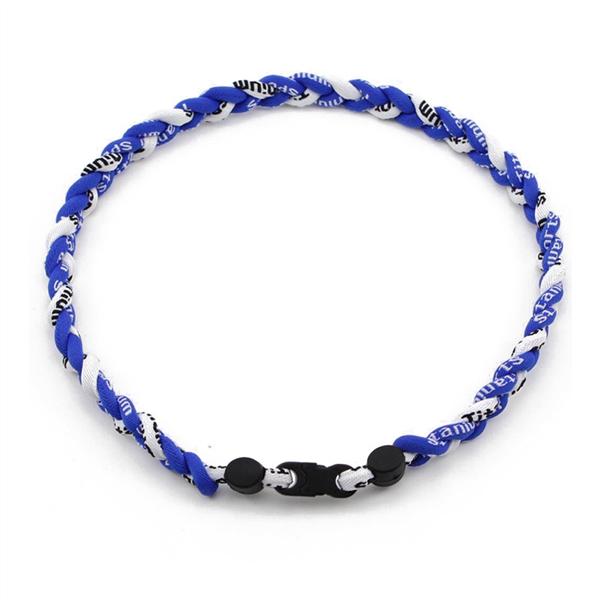 Buy Titanium Ionic Braided Sports Necklace for Baseball / Softball