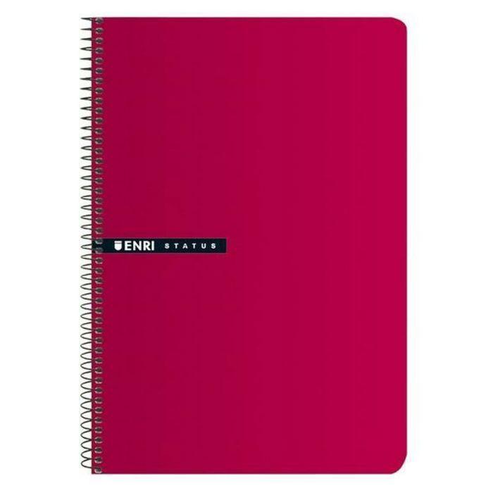 Cahier - ENRI - 100435746 - 70 Gr - Rouge - 5 Unités