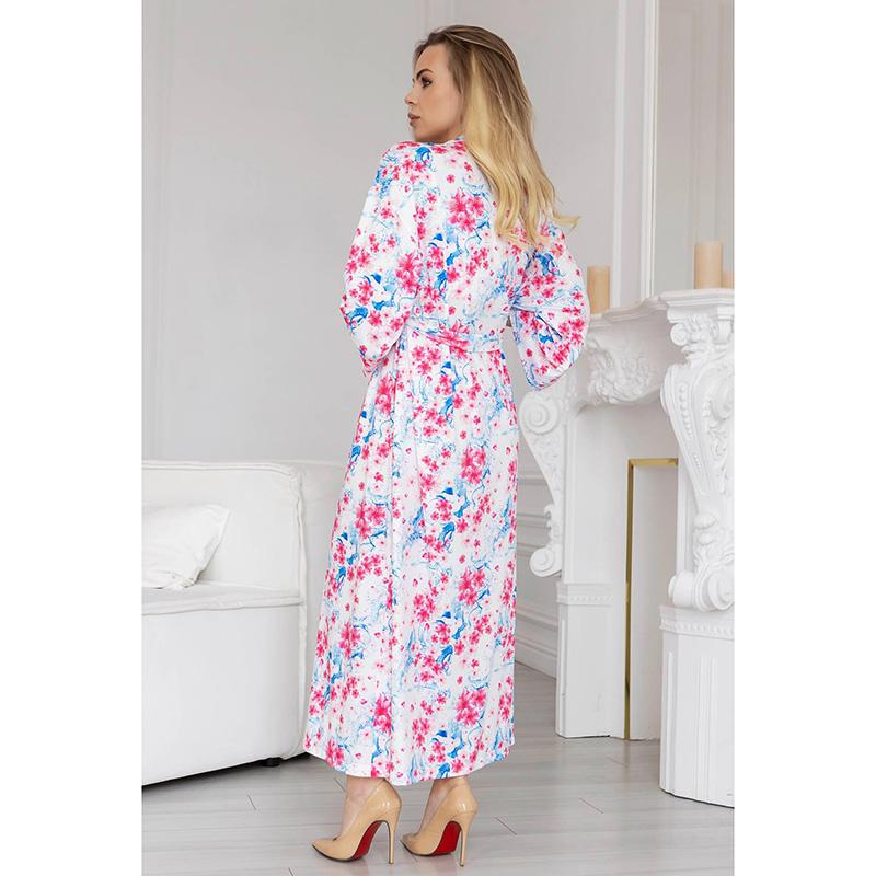Long Robe XA2-Q135 TotalFit XS/S White-pink-blue (06399940)