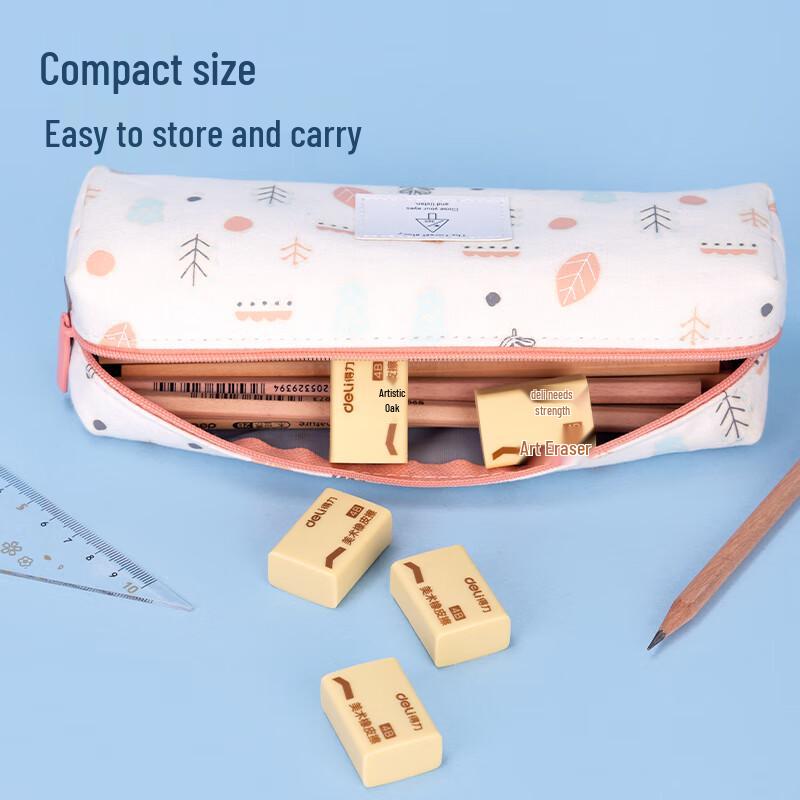 Deli 4B Erasers - 12-pack