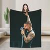 Maluma Rapper Decke Qualität Weich Überwurfdecke Winter Mädchen Jungen Sofa Bett Lustige Bettdecke