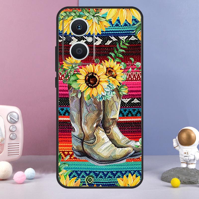 Girly Forest Witch Cowgirl Rodeo Funda For OPPO Reno 13 F 11F 12F 14F 10 11 12 14 Pro 7 8 Lite OPPO Find X6 X5 X8 X9 Pro Case