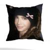 Federa Cuscino Quadrata Stampa Double-Sided Peluche Corto Copricuscino Divano Camera da Letto Comodino T-Tom Kaulitz Bill Kaulitz
