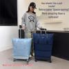 Erweiterbare Reisegepäcktasche mit Rollen für Damen: Vielseitiger Rucksack & Wickeltasche