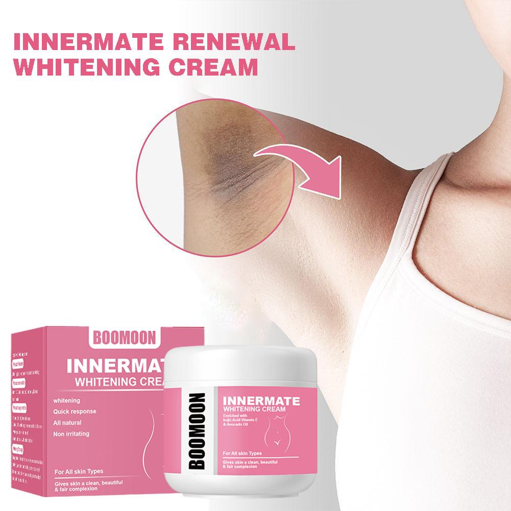 Body Whitening Cream Lighten Thigh Inner Joint Dark Knee Underarm Remove Brighten Parts Lotion K6Y4