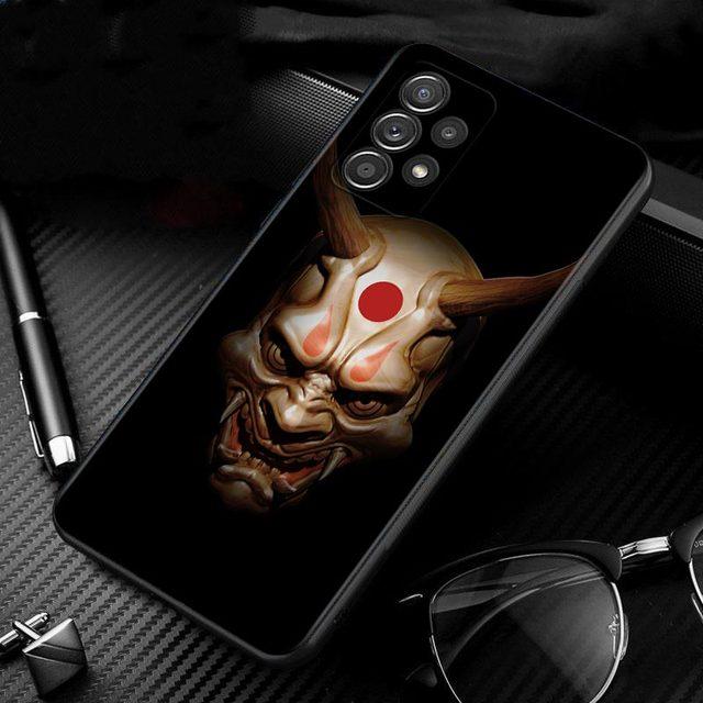 Samurai-fodral för Samsung Galaxy A51 A71 A01 A11 A21 A21s A31 A41 A72 A52 A42 A32 A22 A12 A02 A02s F42 telefonskal