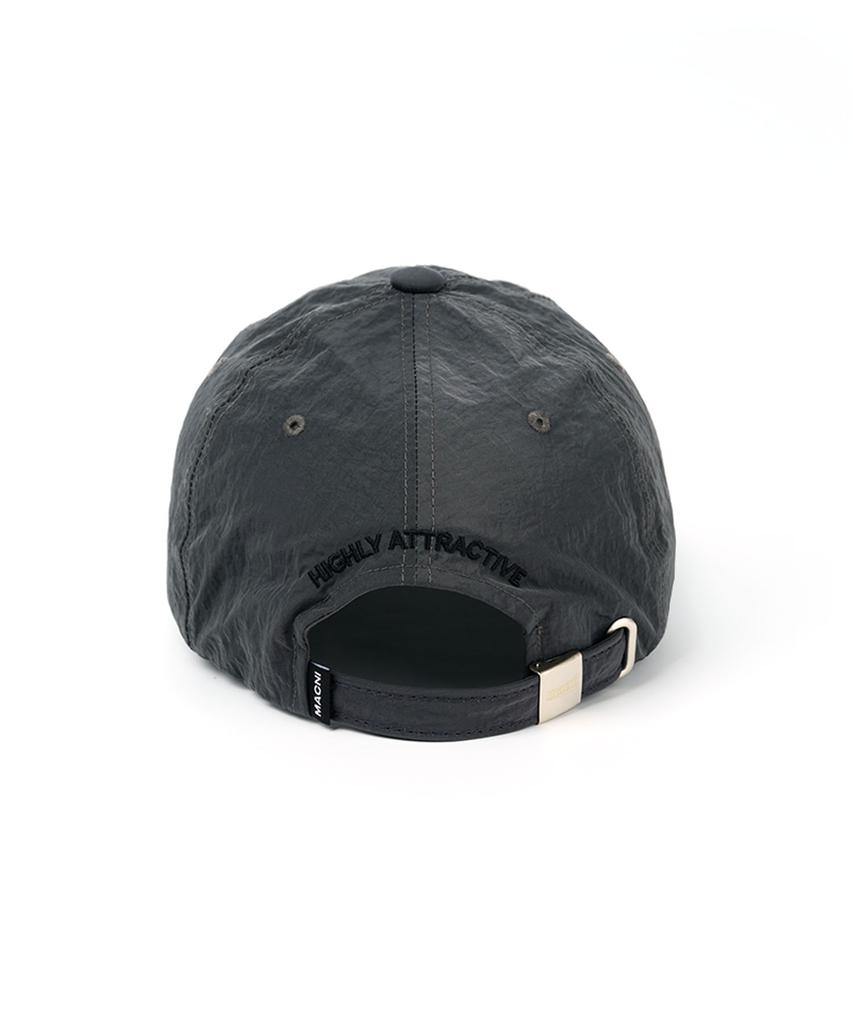 Makeuni Nylon Llr Deep Ball Cap Charcoal