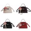 Cross Border Trend Small Faux Leather Handbag With Top Zip For Casual Daily Use