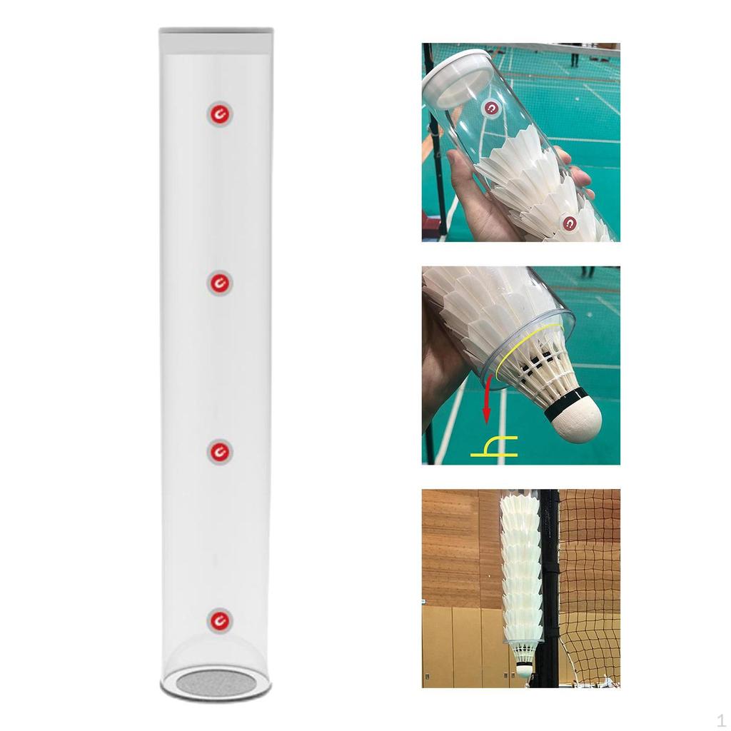 Ball Barrel Badminton Cylinder Training Portable Game Shuttlecock Sports
