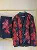 Men's Gold Sequin Patch Performance Suit Jacket