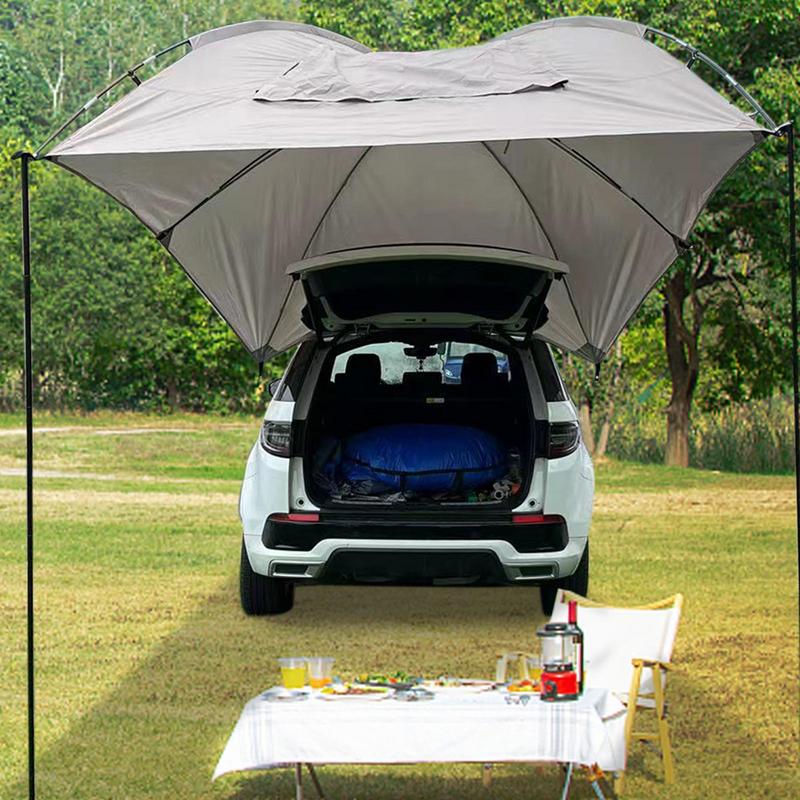 Camping SUV Heckklappenzelt Regendicht Sonnenschutz Autozelt Outdoor Reise Autozelt Markisendach Auto Externes Zubehör