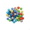 50 Pieces Assorted Color Round Clay Rhinestone Disco Ball Beads for Jewelry Making DIY 10mm