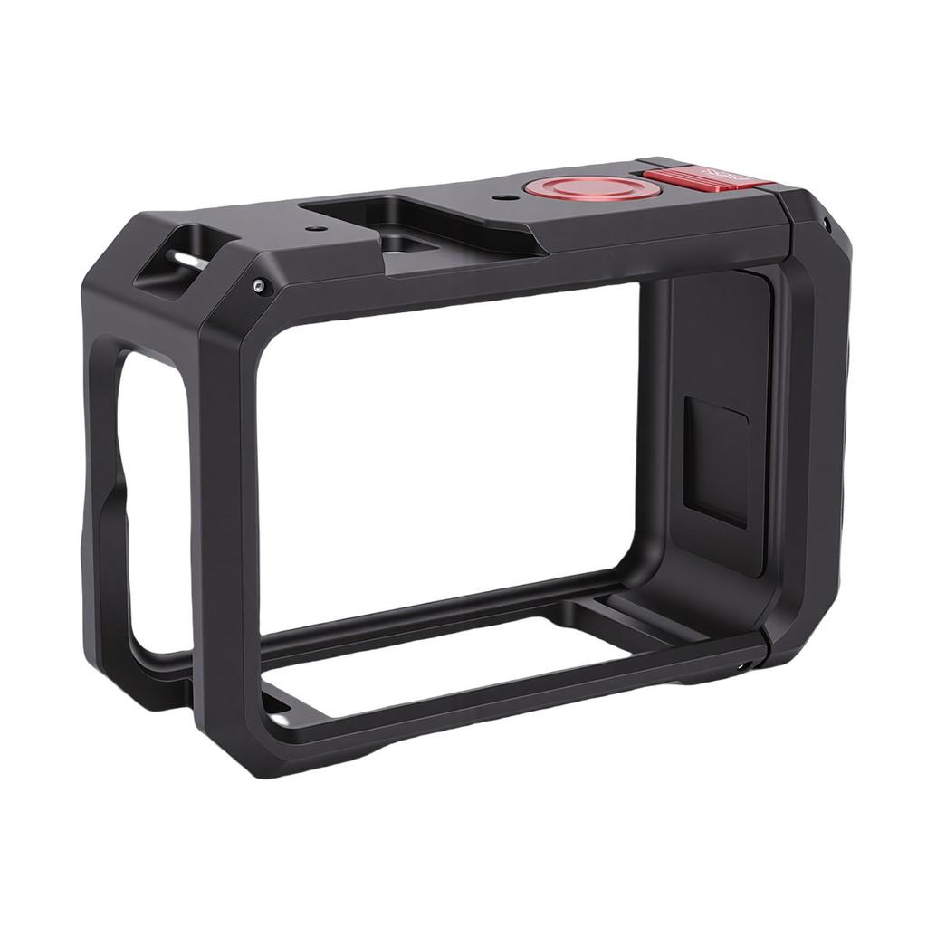 Metal Cage Fit for DJI Action 6 Camera Aluminum Alloy Action Camera Protective Expansion Frame with 1 4 Inch Thread and