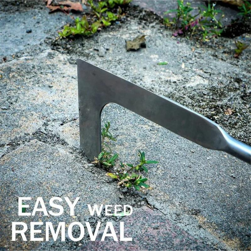 Weeding Tool Stainless Steel Root Remover Hand Weed Puller Garden Transplant Shovel Soil Loosening Vegetable Digger Seedling Uprooter