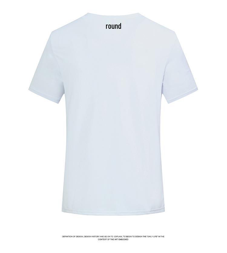Men's Quick-Dry Basketball Warm-Up T-Shirt - Breathable, High Elasticity for Spring, Summer, and Autumn