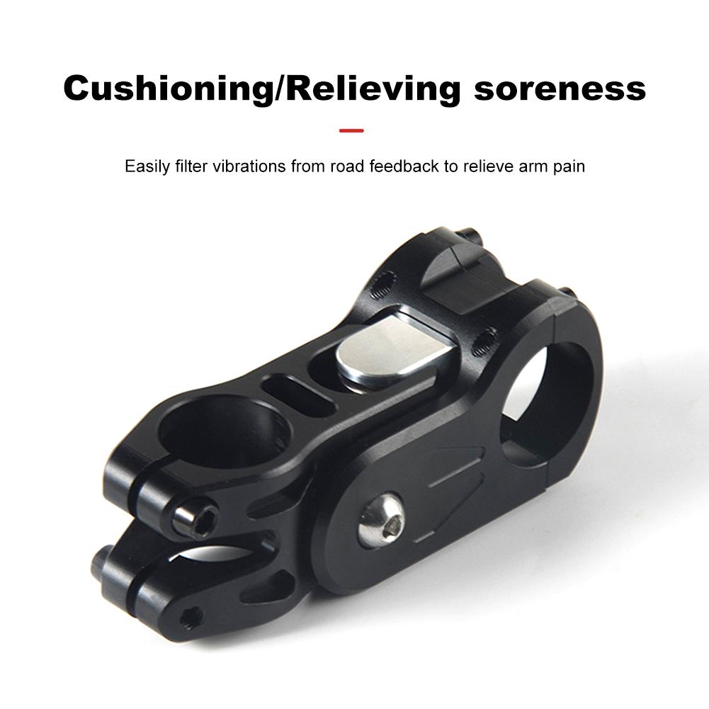 Bike Handlebar Stem Shock Absorbing Bicycle Suspension Stem Adjustable Portable Bike Stem Bike Accessories