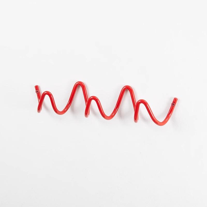 MOMO Minimalist Hooks Entry Bauhaus Coat Rack Wall Hanging Wall Behind Door Entryway Clothes Hat Hooks Electroplated Metal Hooks