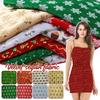 1 Yard Samt Paillettenstoff Weihnachten Schneeflocke Bestickter Stoff   DIY Weihnachtsbekleidung Schuhe Hüte Chinesisches Neujahr Handarbeiten