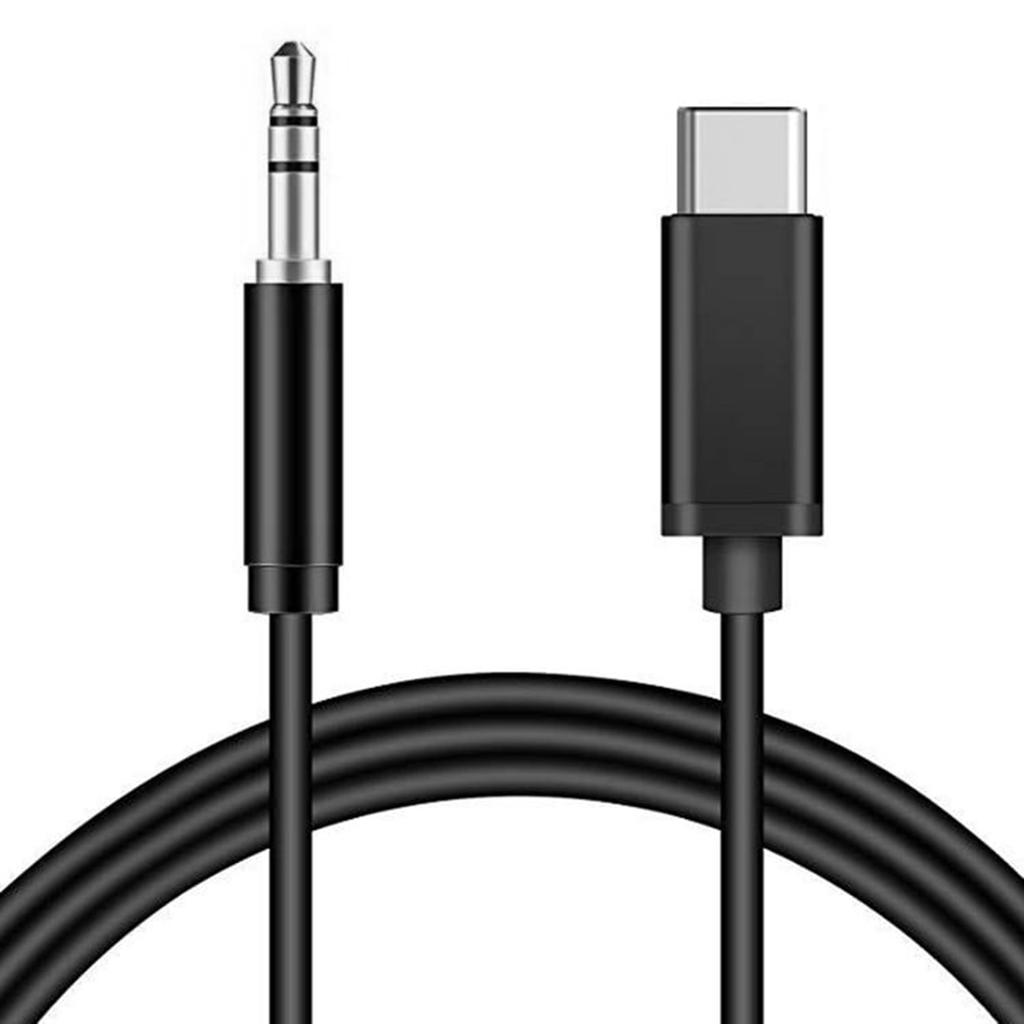 USB C To 3 5mm Audio Aux Cable Adapter Compatible with Type C Devices and 3 5mm Headphone Jack for Audio Transmission